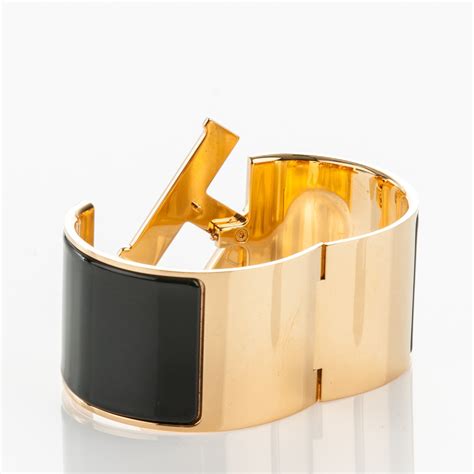 hermes bracelet hard jewelry|Hermes extra wide enamel bracelet.